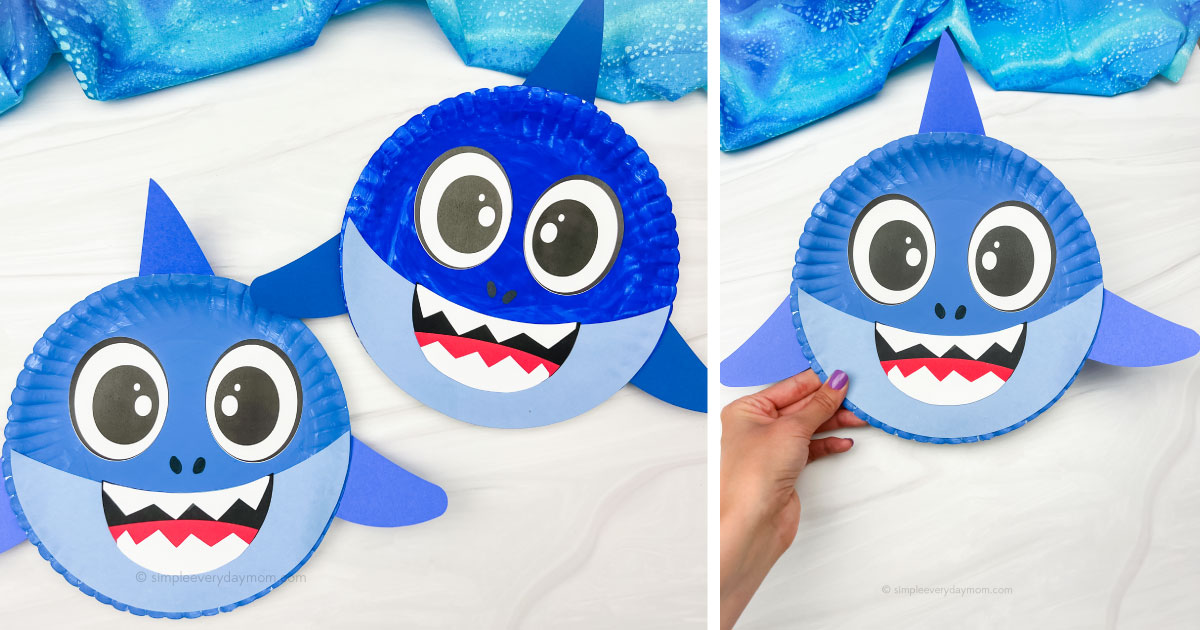 Image for Paper Plate Shark Craft