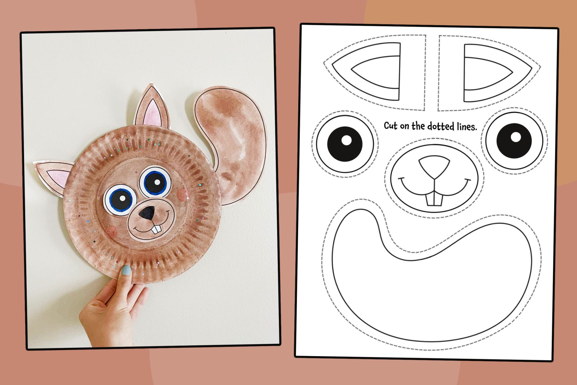 Image for Free Squirrel Craft for Preschool!