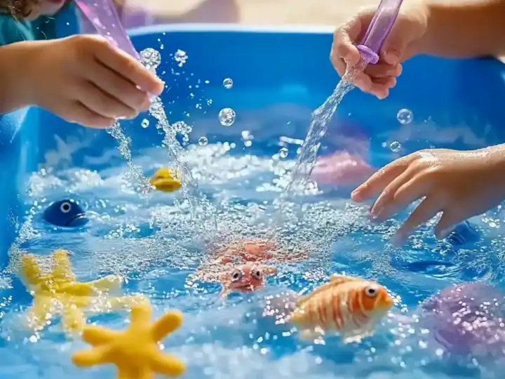 Image for Bubbling Ocean Sensory Play