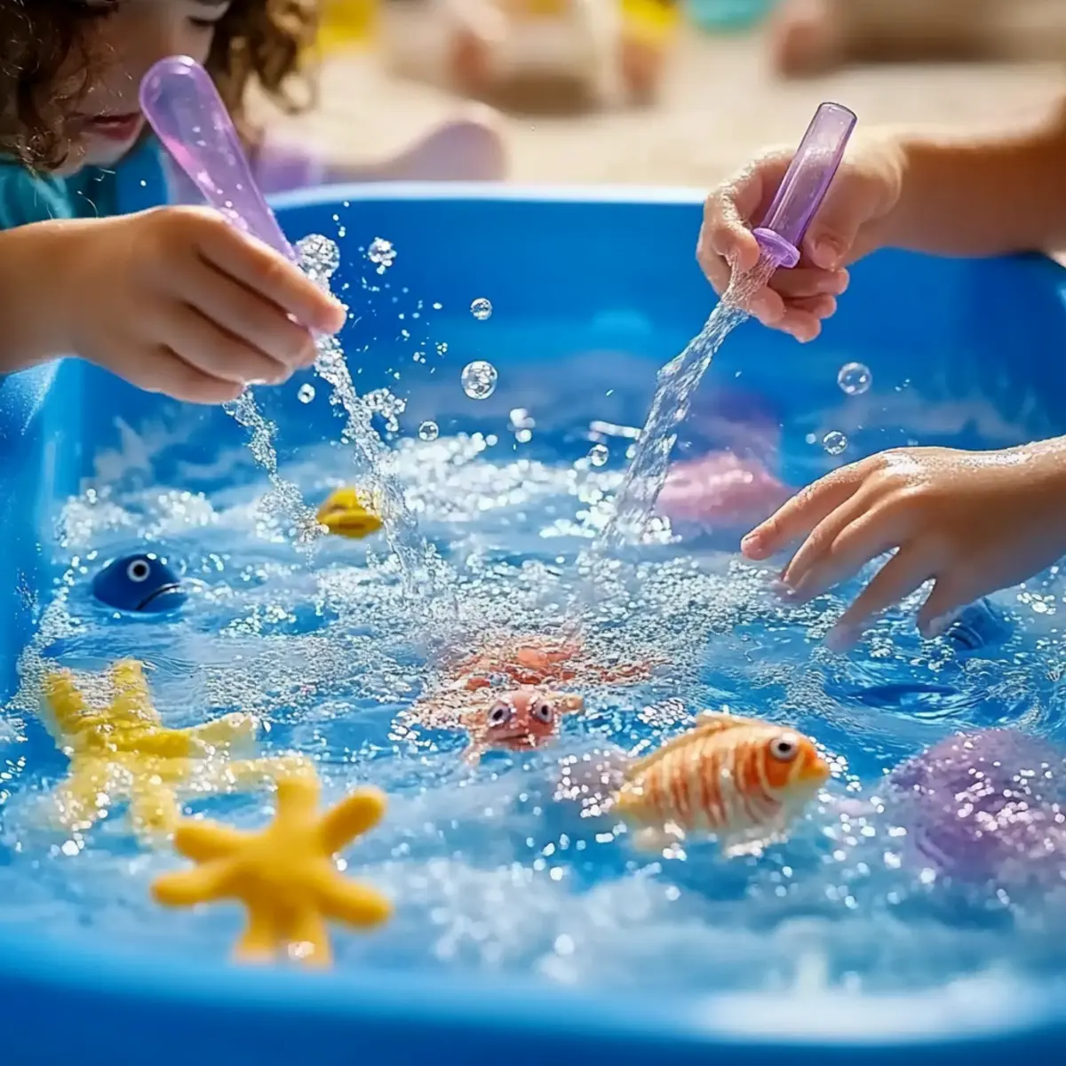 Image for Bubbling Ocean Sensory Play