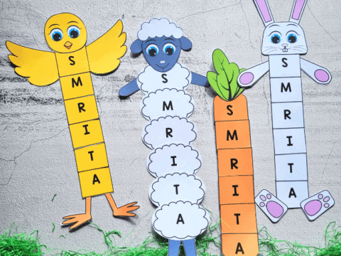 Image for Easter Name Craft