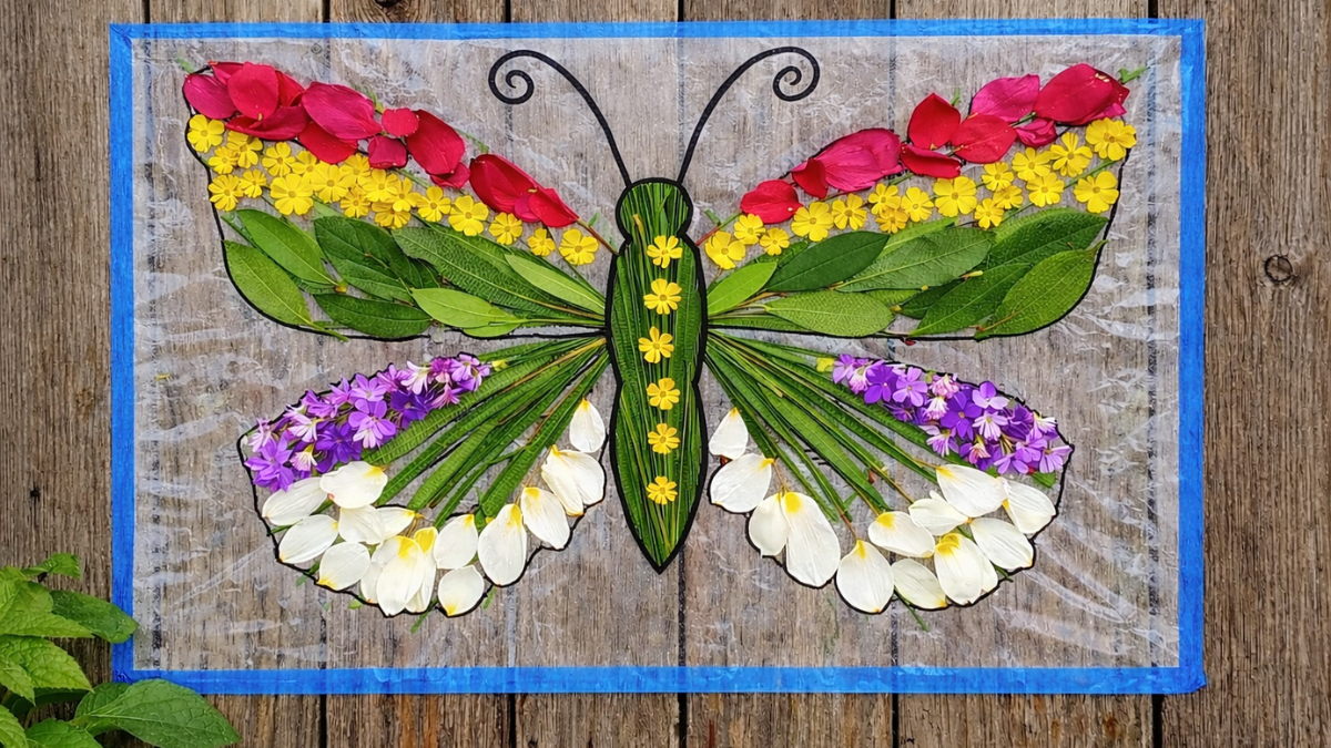 Image for Easy Nature Butterfly Sticky Wall Craft