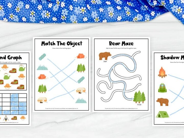 Image for Camping Activity Pages