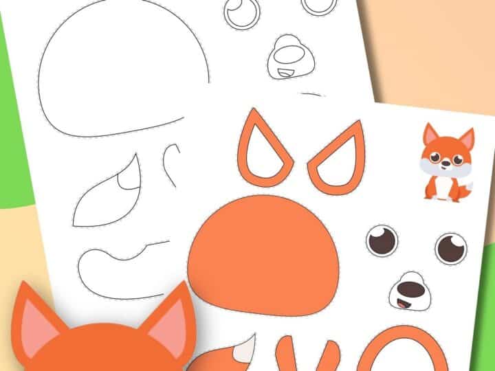 Image for Cut and Paste Fox Craft