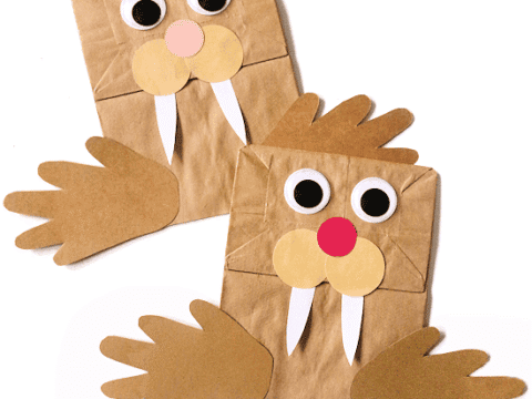 Image for Paper Bag Walrus Puppet