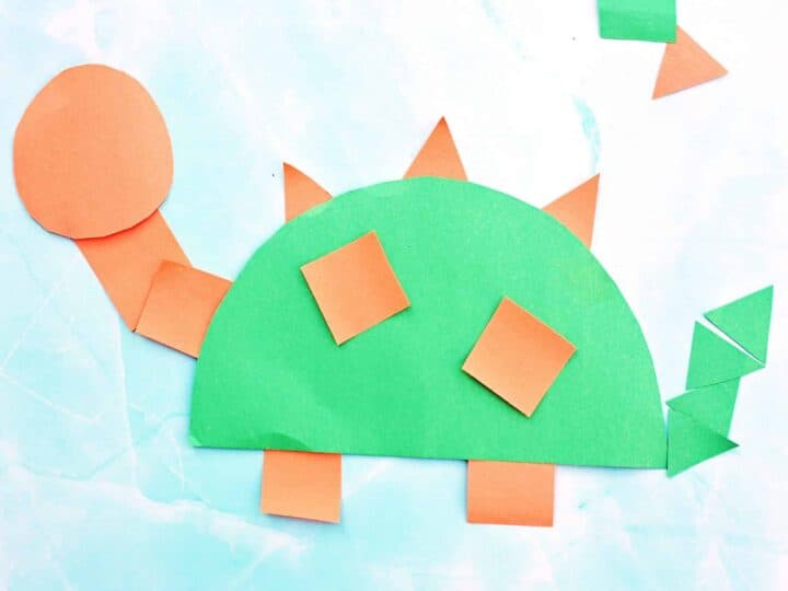 Image for Paper Shape Dinosaur Craft