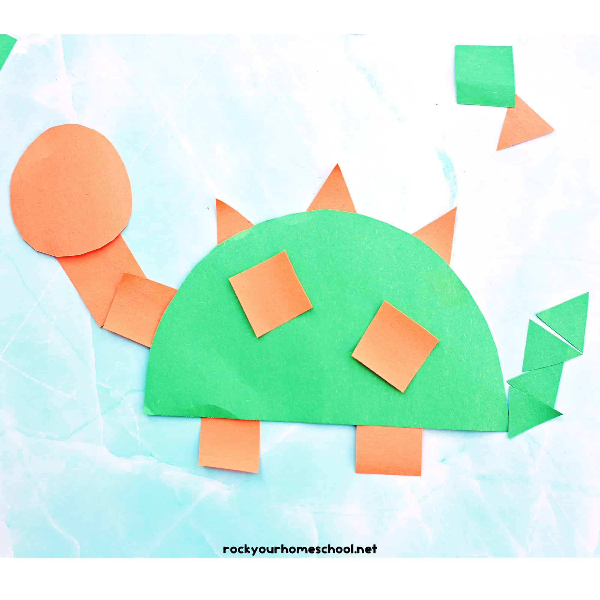Image for Paper Shape Dinosaur Craft