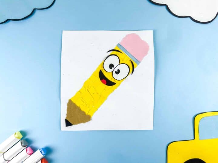 Image for Torn Paper Pencil Craft