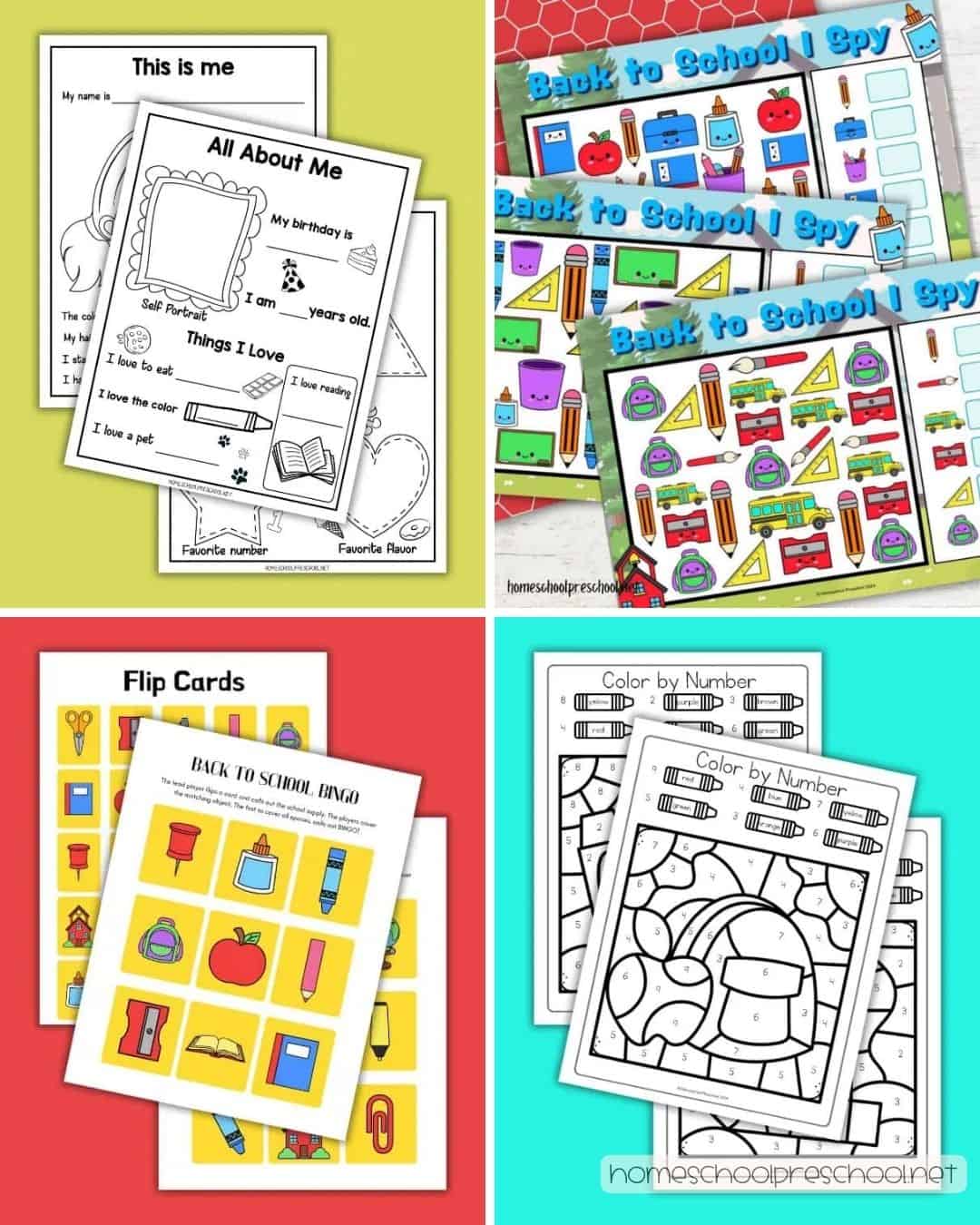 40+ Back to School Activities for Preschoolers