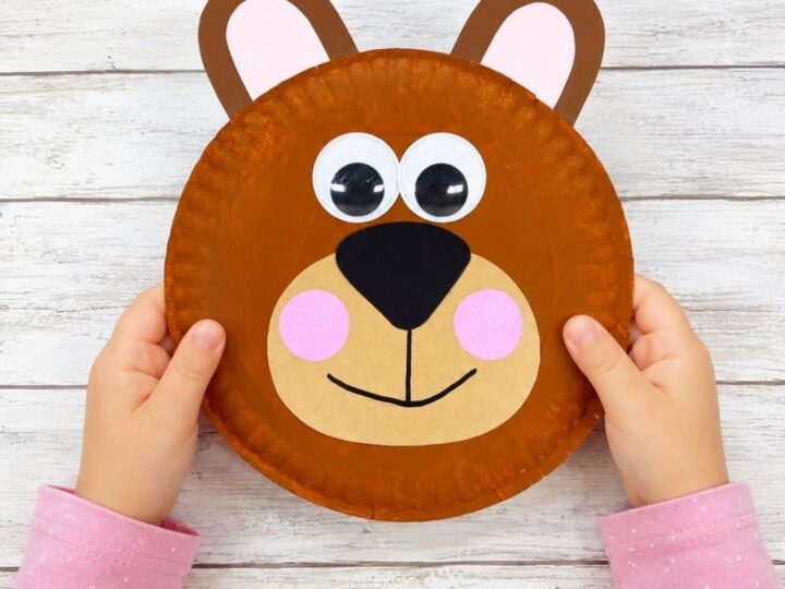 Bear Paper Plate Craft