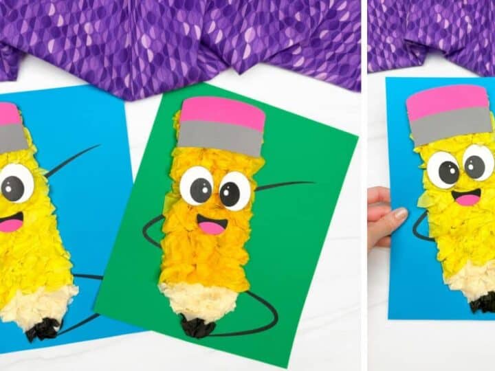 Image for Pencil Tissue Paper Craft